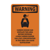 Carbon Dioxide Gas Ventilate With Symbol