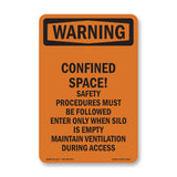 Confined Space! Safety Procedures