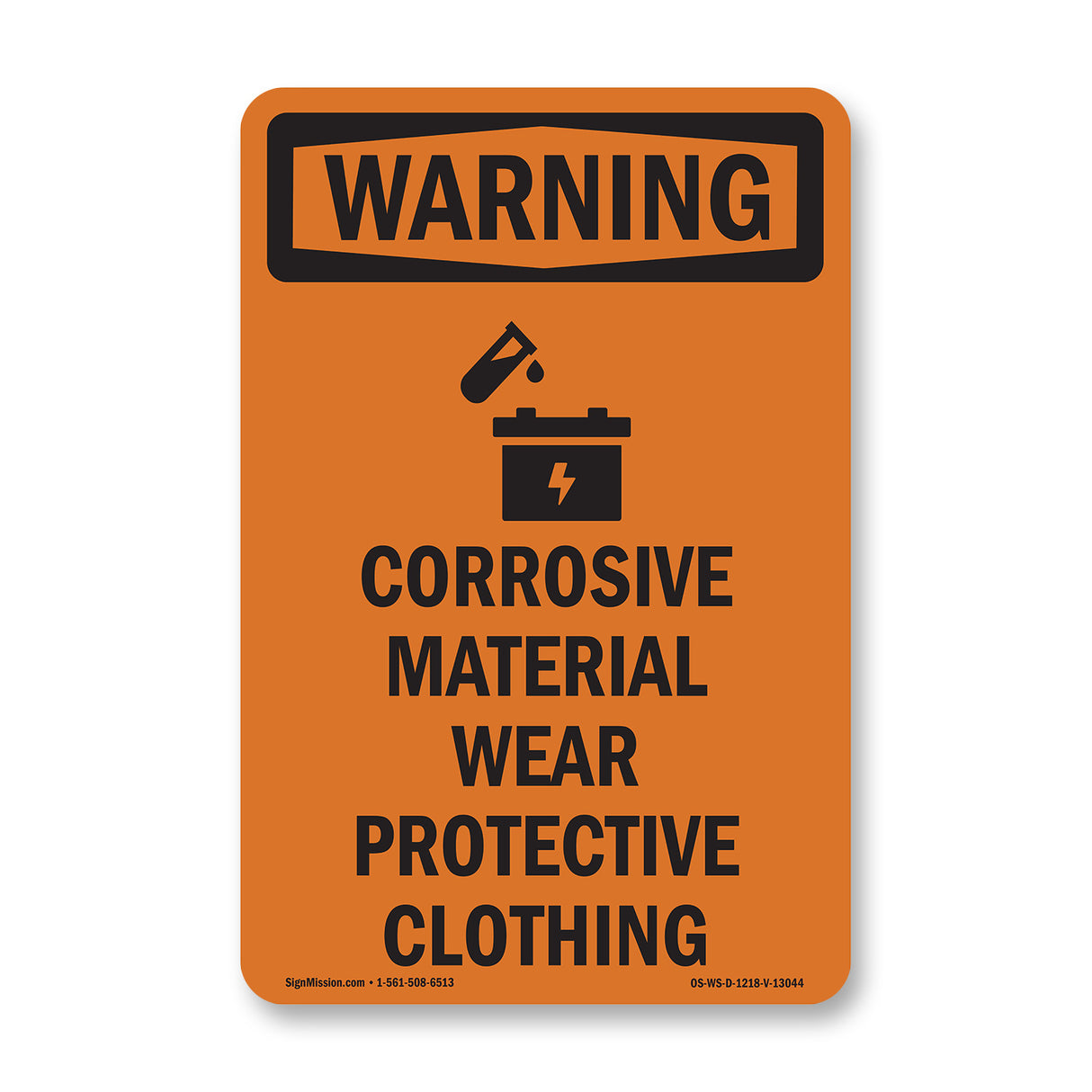 Corrosive Material Wear Protective Clothing