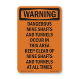 Dangerous Mine Shafts And Tunnels Occur