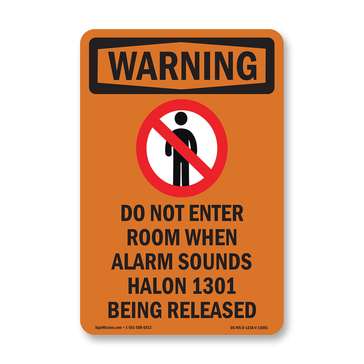 Do Not Enter Room When Alarm Sounds