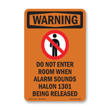 Do Not Enter Room When Alarm Sounds