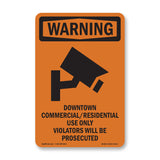 Downtown CommercialResidential With Symbol