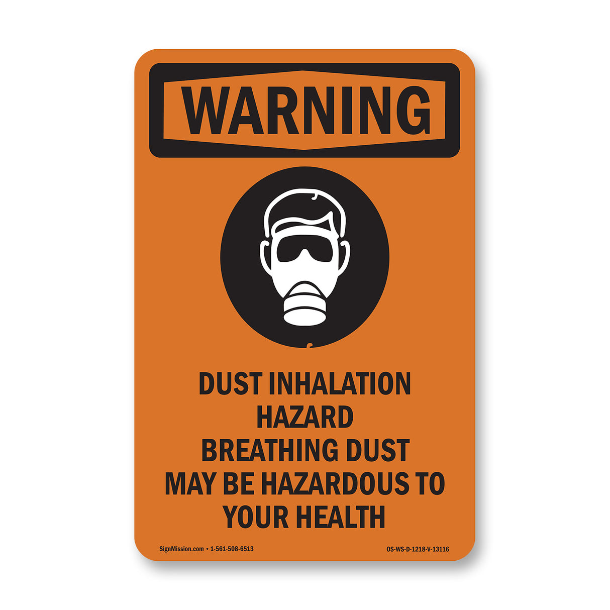 Dust Inhalation Hazard