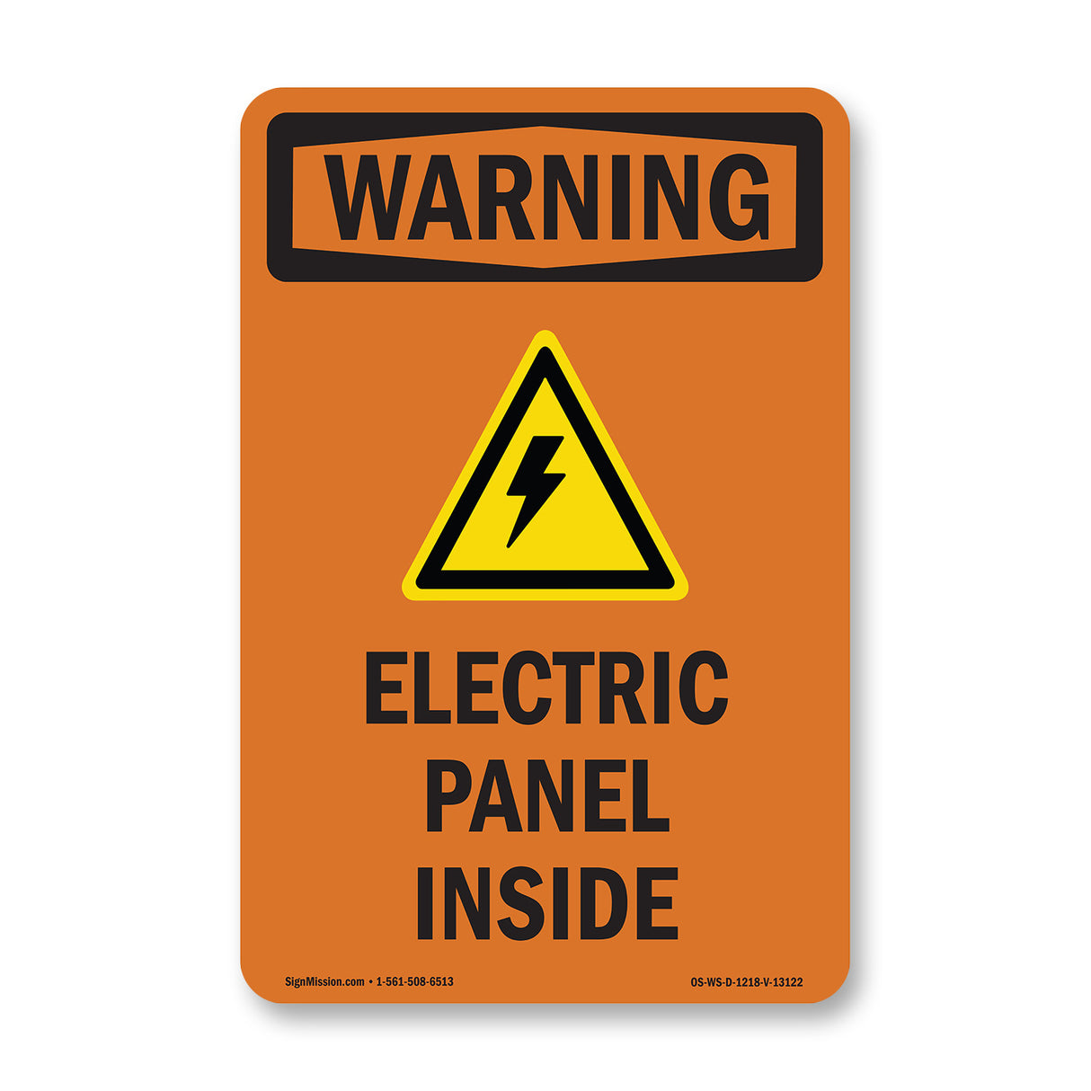 Electric Panel Inside With Symbol