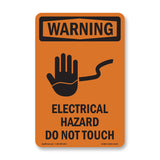 Electrical Hazard Do Not Touch