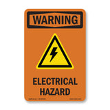 Electrical Hazard With Symbol