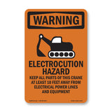 Electrocution Hazard Crane