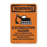 Electrocution Hazard Crane