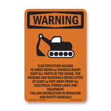 Electrocution Hazard Crane