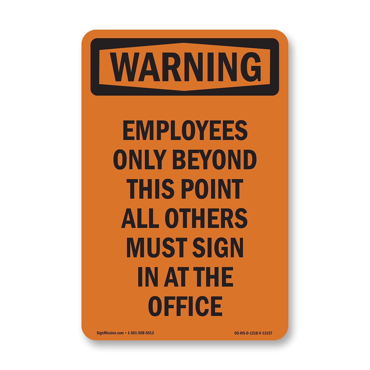 Employees Only Beyond This Point All Others