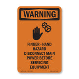 Finger - Hand Hazard Bilingual