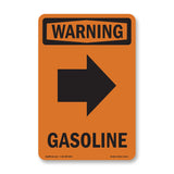 Gasoline [Right Arrow] With Symbol
