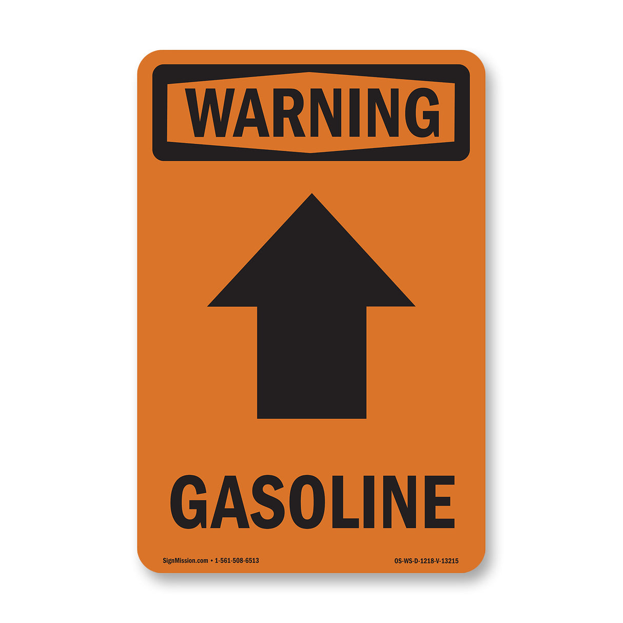 Gasoline [Up Arrow] With Symbol