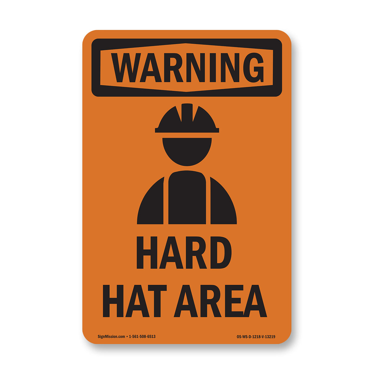 Hard Hat Area Bilingual