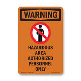 Hazardous Authorized Personnel Bilingual