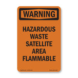 Hazardous Waste Satellite Area Flammable