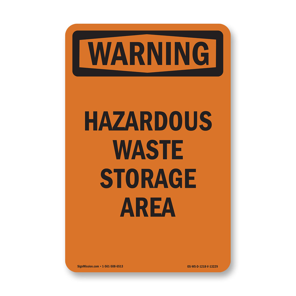 Hazardous Waste Storage Area