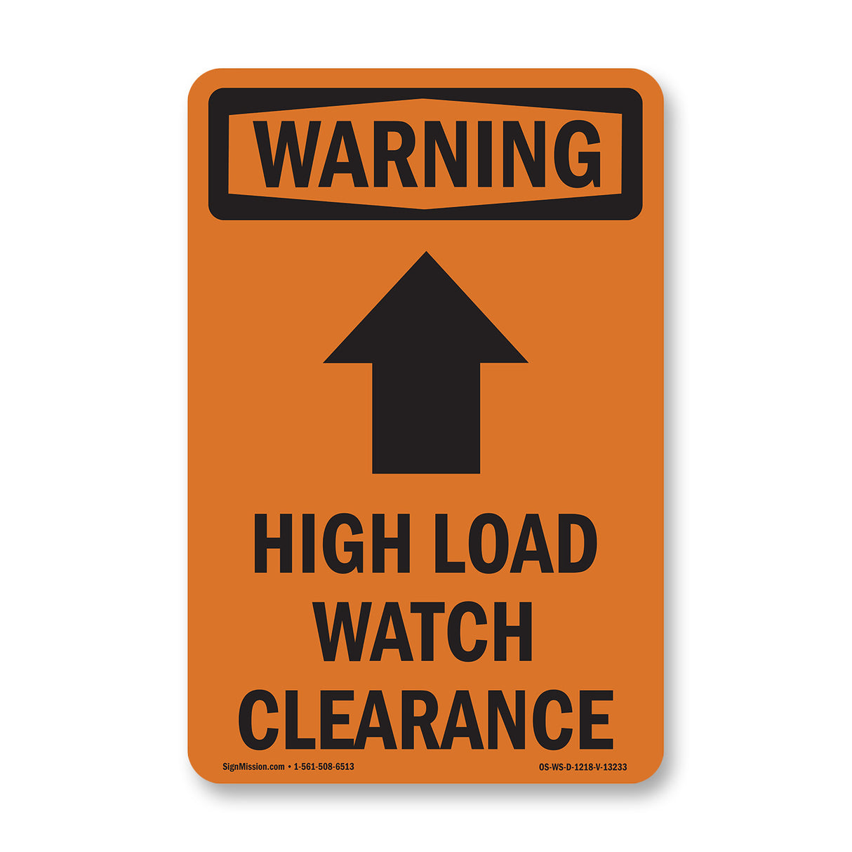 High Load Watch Clearance [Up Arrow] With Symbol