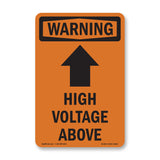 High Voltage Above With Symbol