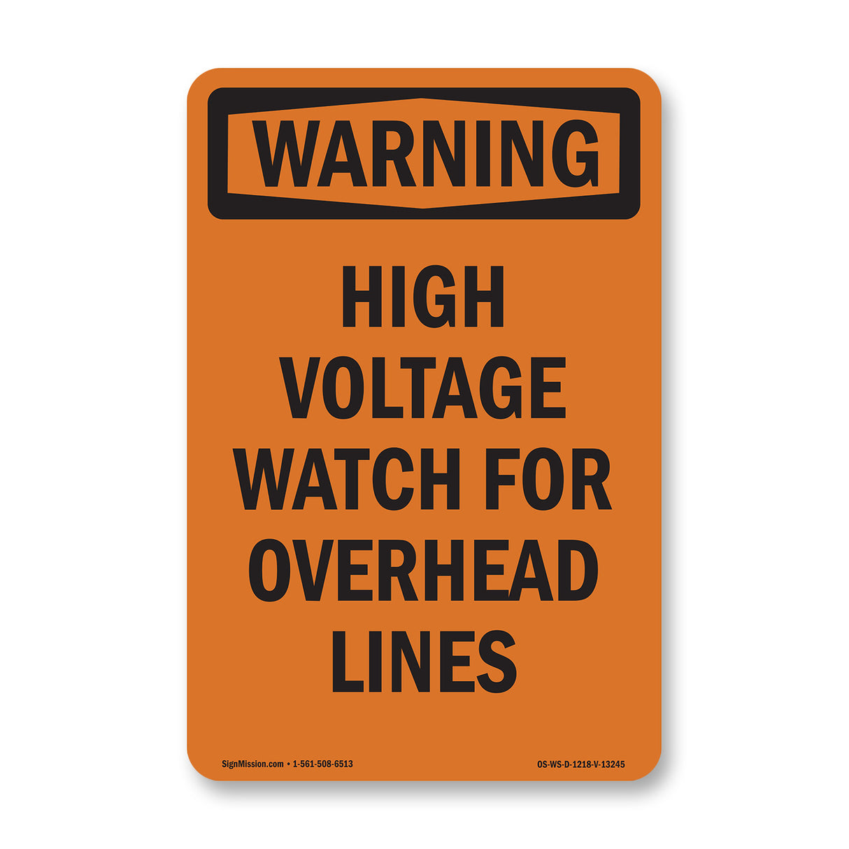 High Voltage Watch For Overhead Lines