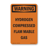 Hydrogen Compressed Flammable Gas