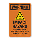 Impact Hazard Descending Platform