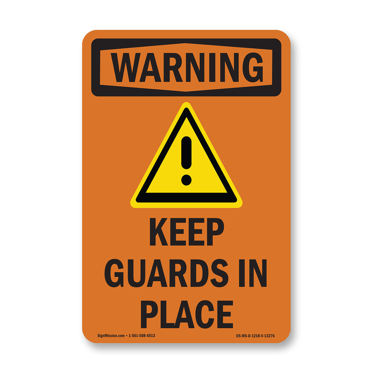 Keep Guards In Place Bilingual