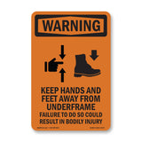 Keep Hands Feet Away Failure Bodily Injury
