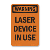 Laser Device In Use
