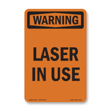 Laser In Use