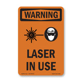 Laser In Use With Symbol