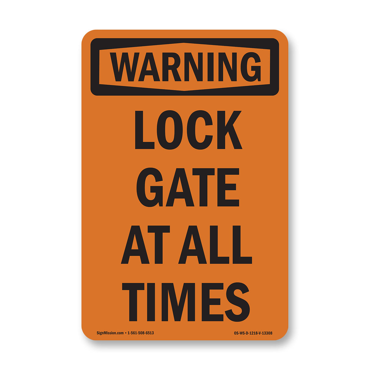 Lock Gate At All Times