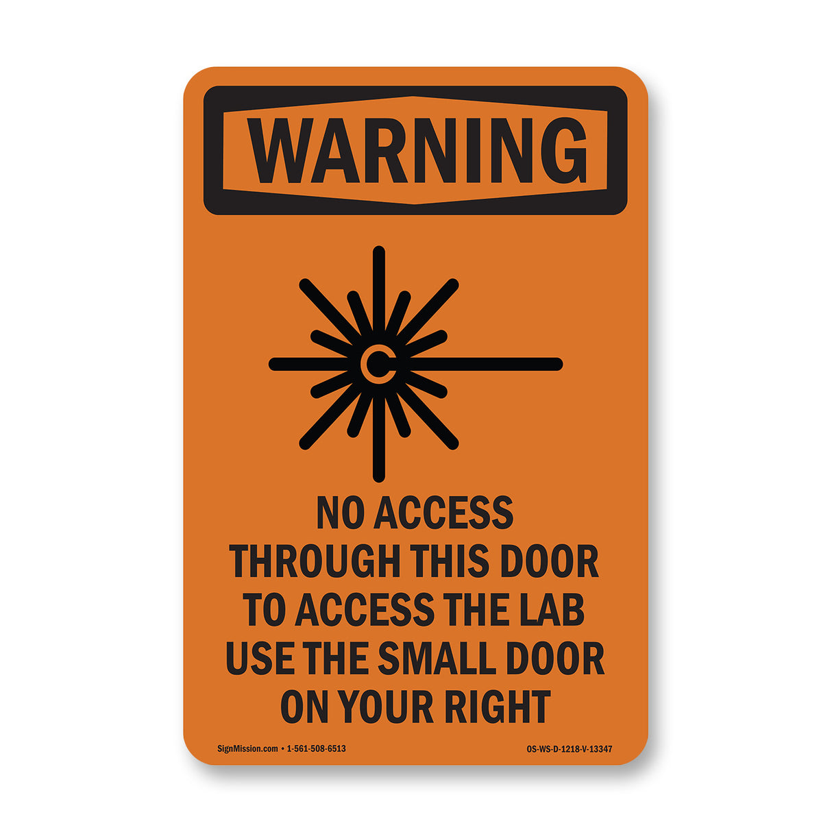 No Access Through This Door