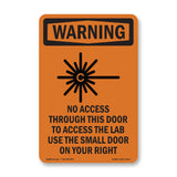 No Access Through This Door
