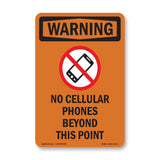 No Cellular Phones Beyond This Point