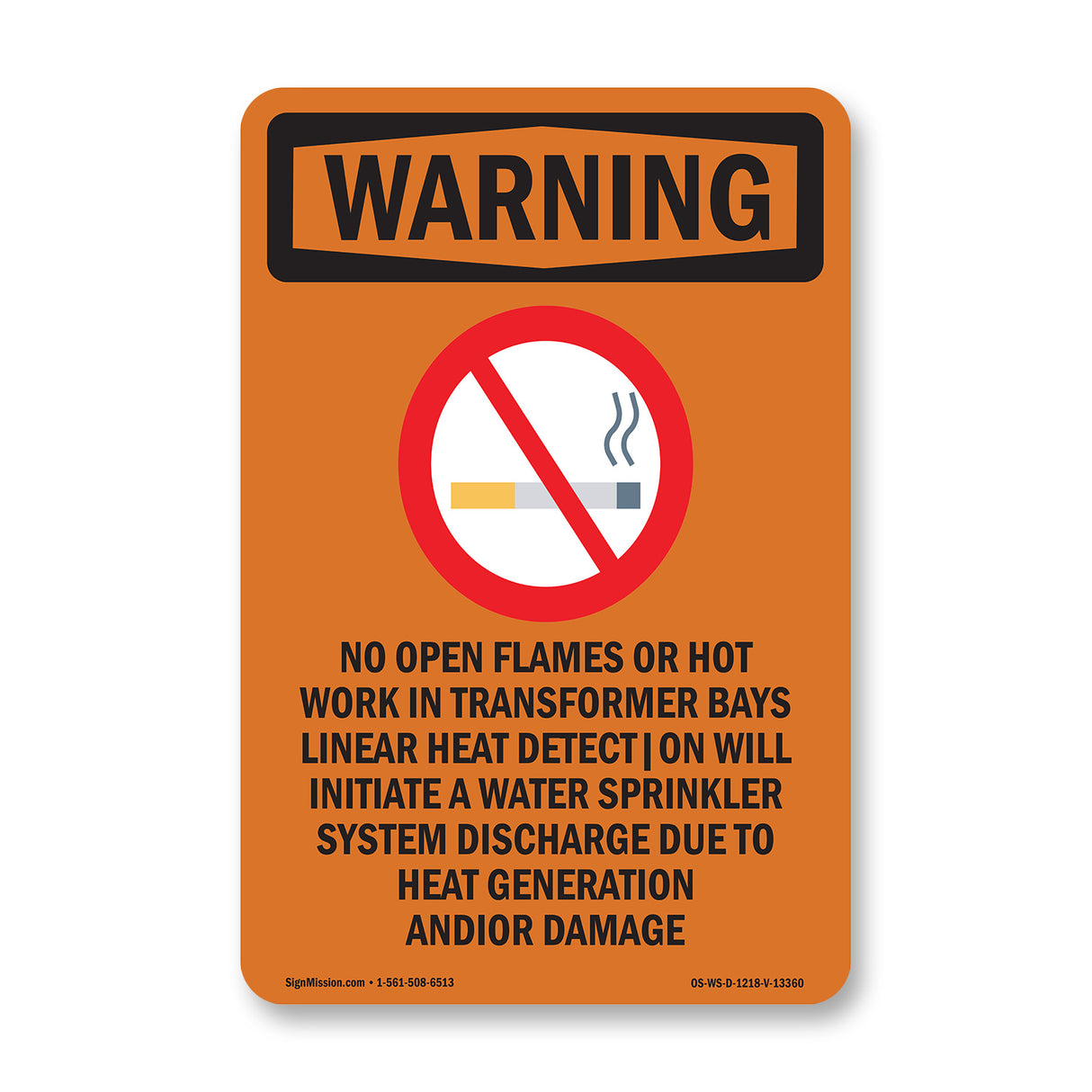 No Open Flames Or Hot Work In With Symbol