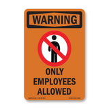 Only Employees Allowed With Symbol