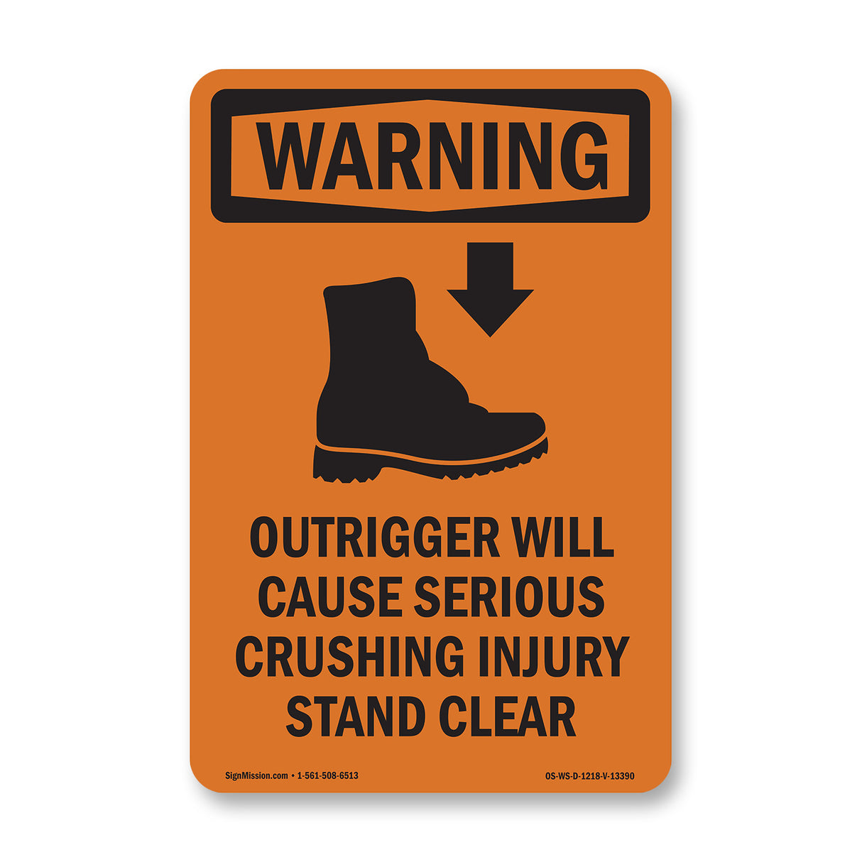 Outrigger Cause Crushing Injury