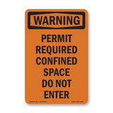 Permit Required Confined Space Do Not Enter