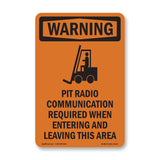 Pit Radio Communication Required With Symbol