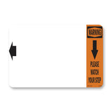 Please Watch Your Step [Down Arrow] With Symbol