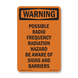 Possible Radio Frequency Radiation Hazard