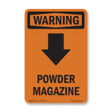 Powder Magazine [Down Arrow] With Symbol