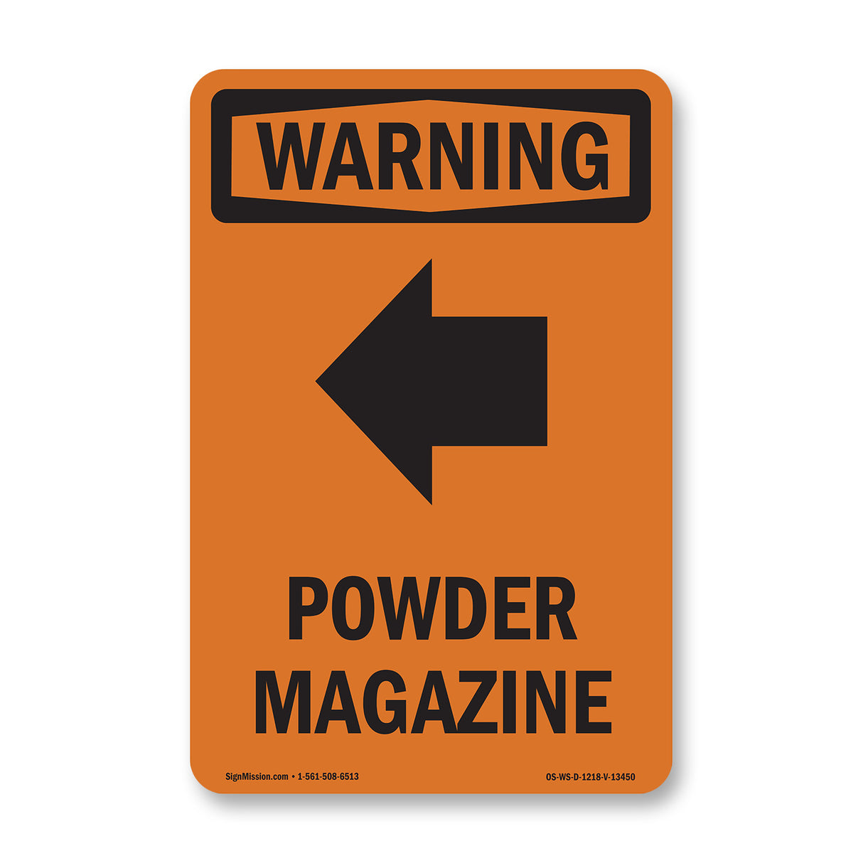 Powder Magazine [Left Arrow] With Symbol