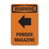 Powder Magazine [Left Arrow] With Symbol