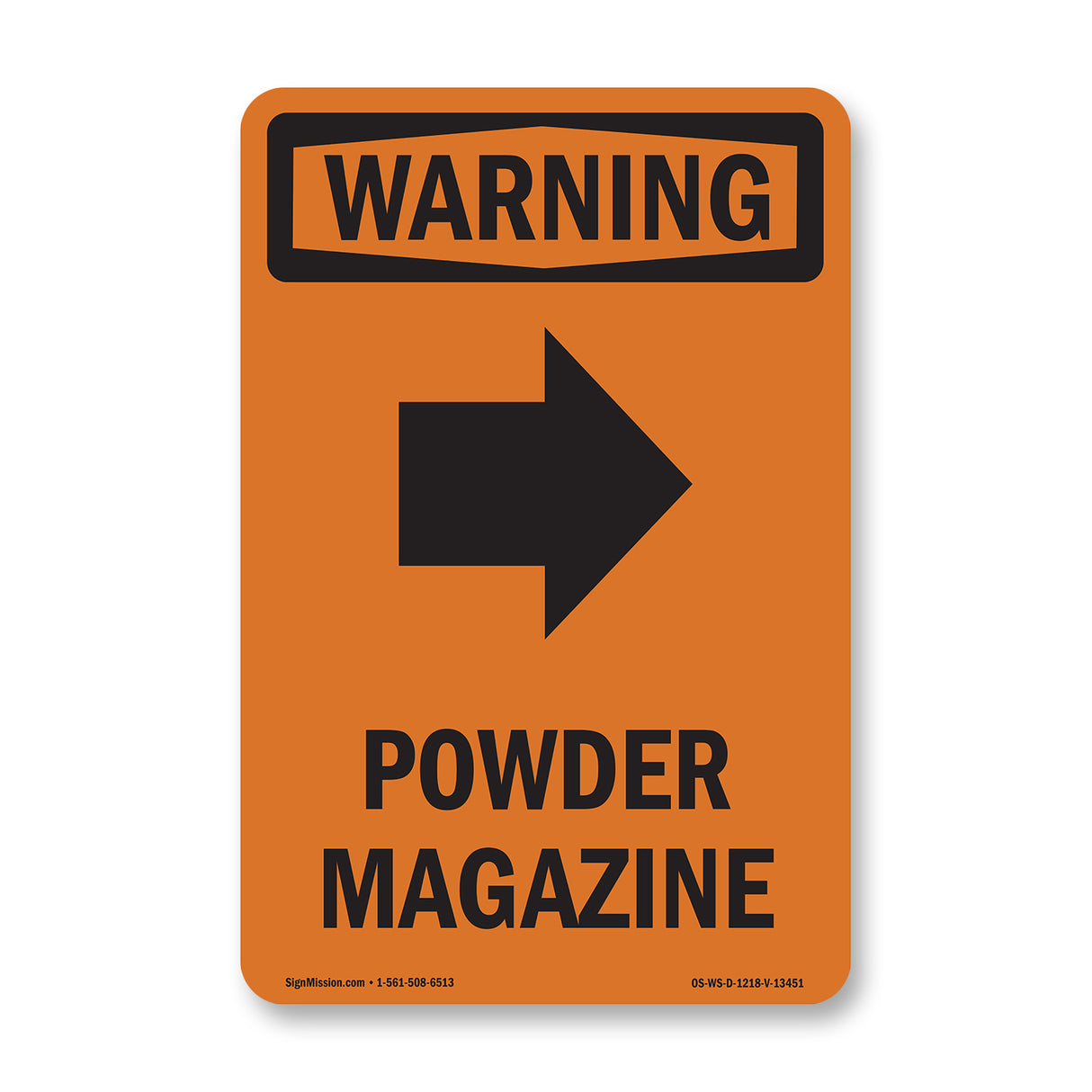 Powder Magazine [Right Arrow] With Symbol