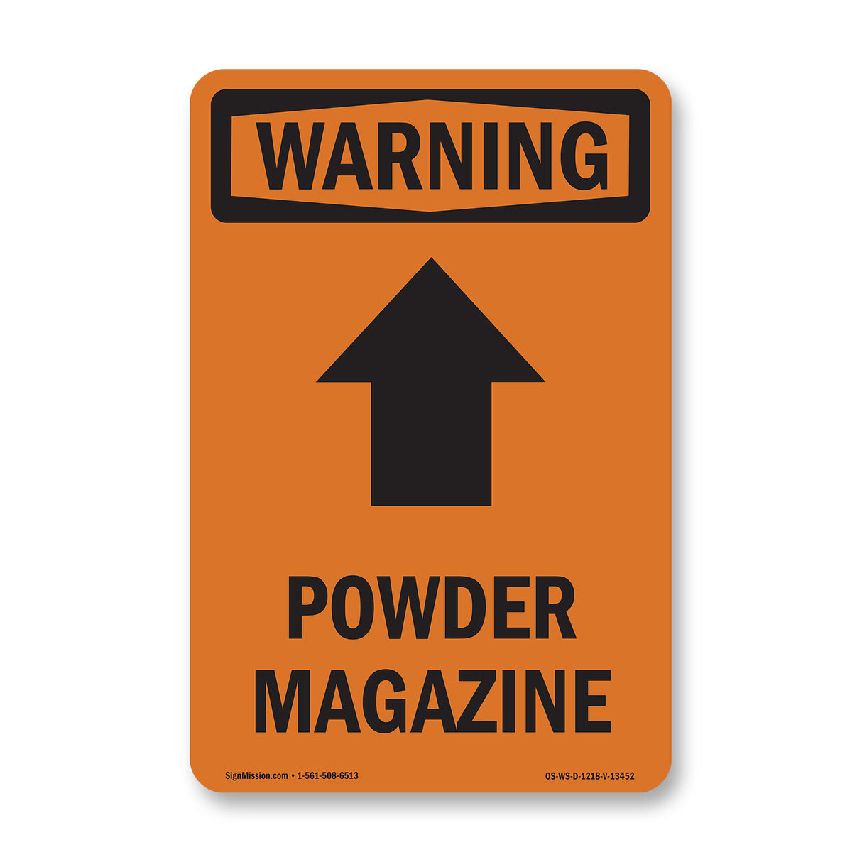 Powder Magazine [Up Arrow] With Symbol