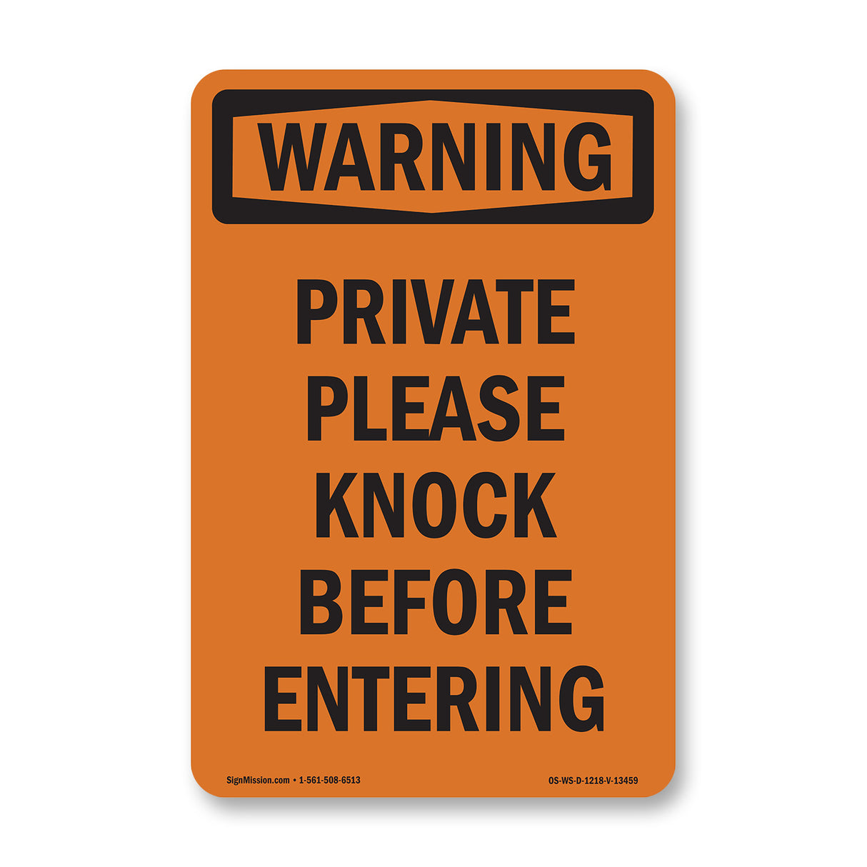 Private Please Knock Before Entering