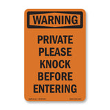 Private Please Knock Before Entering
